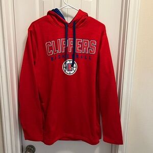 Los Angeles Clippers Red Basketball Hoodie